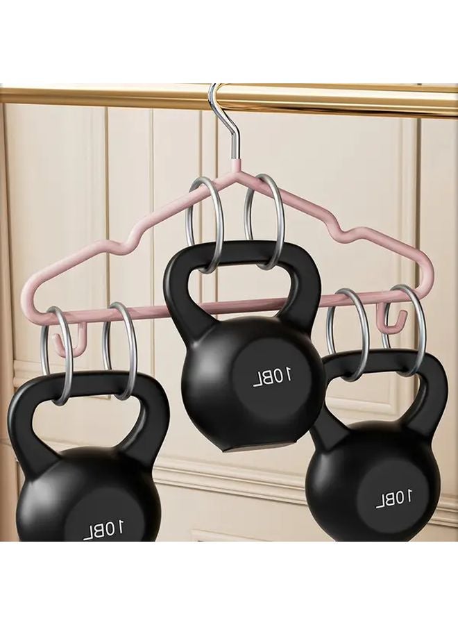 9 Pcs Obsidian Black Heavy Duty Metal Hangers 17 Inch Non Slip Rust Resistant - Image 3
